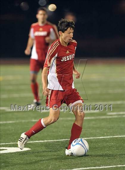 Thumbnail 2 in Davis vs. Jesuit (CIF SJS D1 Final) photogallery.