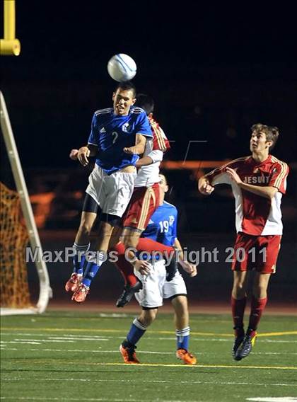 Thumbnail 3 in Davis vs. Jesuit (CIF SJS D1 Final) photogallery.