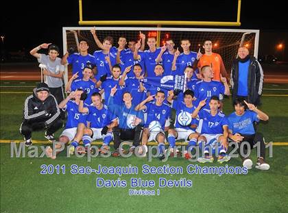 Thumbnail 2 in Davis vs. Jesuit (CIF SJS D1 Final) photogallery.