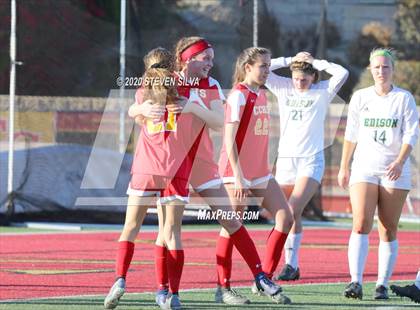 Thumbnail 2 in Cathedral Catholic vs. Edison (CIF SoCal Regional D1 Quarterfinal) photogallery.