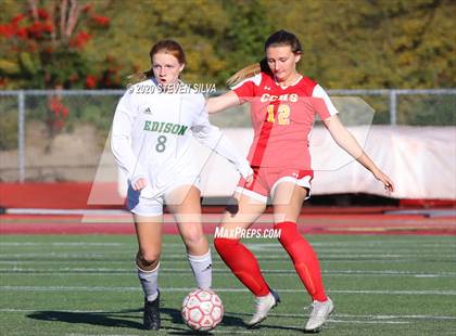Thumbnail 1 in Cathedral Catholic vs. Edison (CIF SoCal Regional D1 Quarterfinal) photogallery.