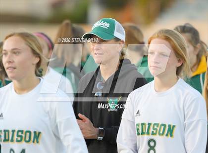 Thumbnail 2 in Cathedral Catholic vs. Edison (CIF SoCal Regional D1 Quarterfinal) photogallery.