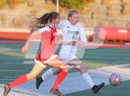 Thumbnail 3 in Cathedral Catholic vs. Edison (CIF SoCal Regional D1 Quarterfinal) photogallery.