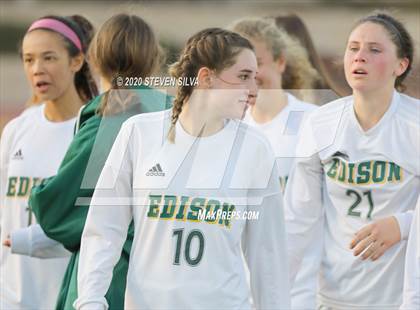 Thumbnail 1 in Cathedral Catholic vs. Edison (CIF SoCal Regional D1 Quarterfinal) photogallery.