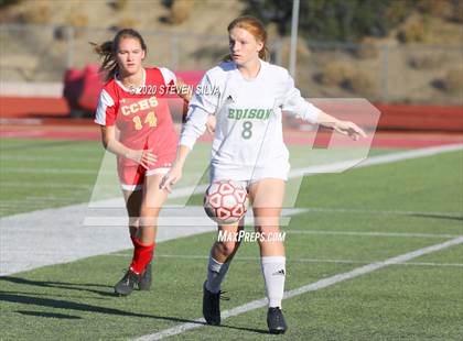 Thumbnail 3 in Cathedral Catholic vs. Edison (CIF SoCal Regional D1 Quarterfinal) photogallery.