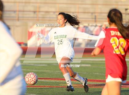 Thumbnail 2 in Cathedral Catholic vs. Edison (CIF SoCal Regional D1 Quarterfinal) photogallery.