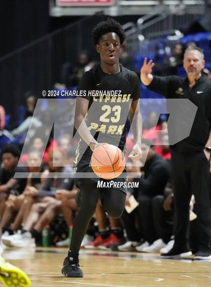 Thumbnail 3 in Cypress Park vs. Cypress Falls (Cy-Hoops Invitational) photogallery.