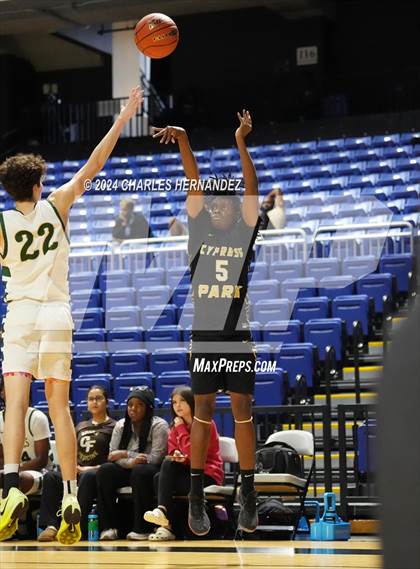Thumbnail 1 in Cypress Park vs. Cypress Falls (Cy-Hoops Invitational) photogallery.