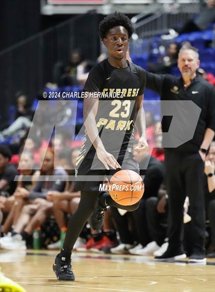 Thumbnail 1 in Cypress Park vs. Cypress Falls (Cy-Hoops Invitational) photogallery.