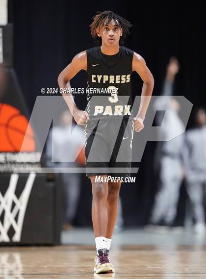 Thumbnail 1 in Cypress Park vs. Cypress Falls (Cy-Hoops Invitational) photogallery.