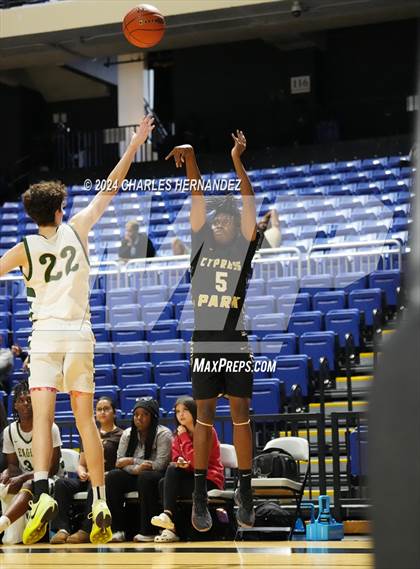 Thumbnail 2 in Cypress Park vs. Cypress Falls (Cy-Hoops Invitational) photogallery.