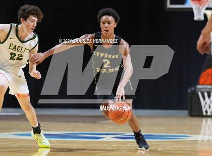 Thumbnail 2 in Cypress Park vs. Cypress Falls (Cy-Hoops Invitational) photogallery.