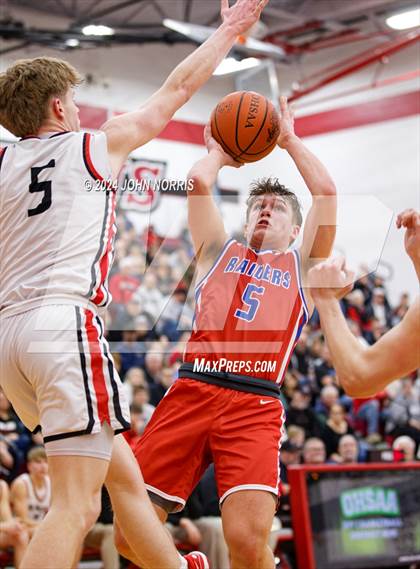 Thumbnail 2 in Spencerville vs. Wayne Trace (OHSAA Division 3 Region 10 District Semi Final) photogallery.