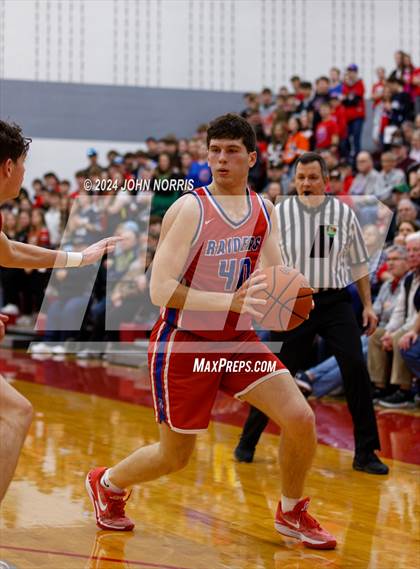 Thumbnail 3 in Spencerville vs. Wayne Trace (OHSAA Division 3 Region 10 District Semi Final) photogallery.