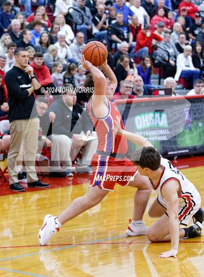 Thumbnail 1 in Spencerville vs. Wayne Trace (OHSAA Division 3 Region 10 District Semi Final) photogallery.