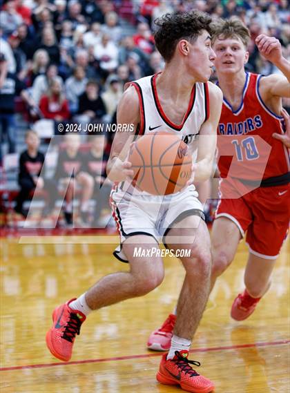 Thumbnail 1 in Spencerville vs. Wayne Trace (OHSAA Division 3 Region 10 District Semi Final) photogallery.