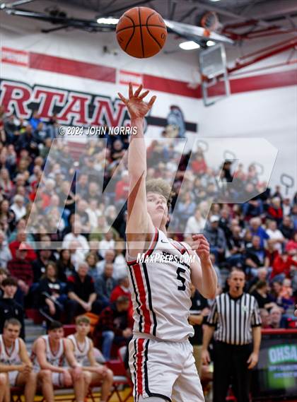 Thumbnail 1 in Spencerville vs. Wayne Trace (OHSAA Division 3 Region 10 District Semi Final) photogallery.