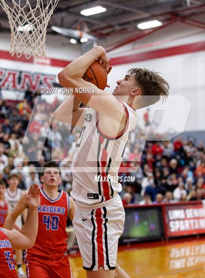 Thumbnail 2 in Spencerville vs. Wayne Trace (OHSAA Division 3 Region 10 District Semi Final) photogallery.