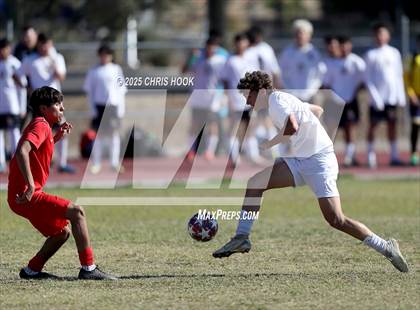 Thumbnail 1 in Mica Mountain vs Tucson High Magnet School (Brandon Bean Soccer Tournament) photogallery.
