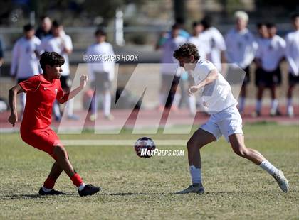 Thumbnail 2 in Mica Mountain vs Tucson High Magnet School (Brandon Bean Soccer Tournament) photogallery.