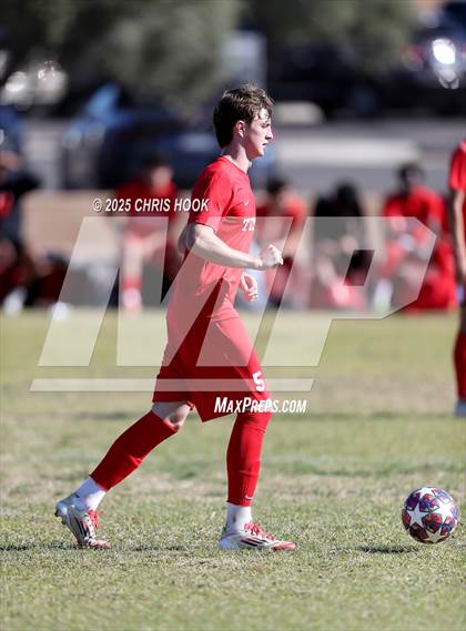 Thumbnail 2 in Mica Mountain vs Tucson High Magnet School (Brandon Bean Soccer Tournament) photogallery.