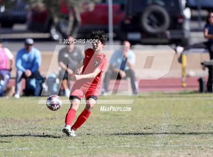 Thumbnail 1 in Mica Mountain vs Tucson High Magnet School (Brandon Bean Soccer Tournament) photogallery.