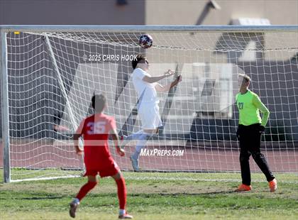 Thumbnail 2 in Mica Mountain vs Tucson High Magnet School (Brandon Bean Soccer Tournament) photogallery.