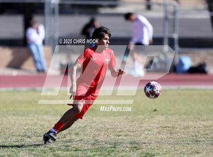 Thumbnail 2 in Mica Mountain vs Tucson High Magnet School (Brandon Bean Soccer Tournament) photogallery.
