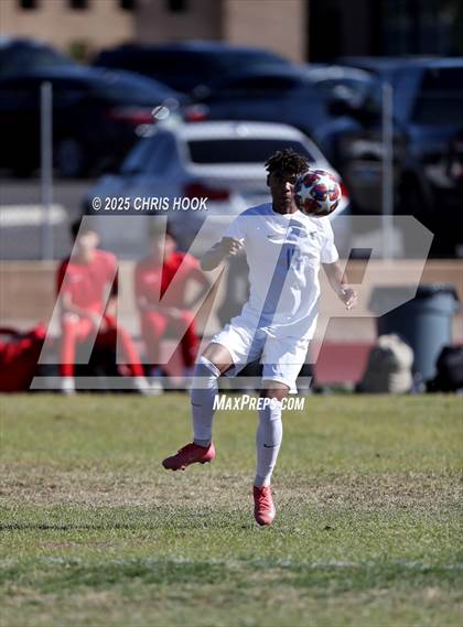 Thumbnail 1 in Mica Mountain vs Tucson High Magnet School (Brandon Bean Soccer Tournament) photogallery.