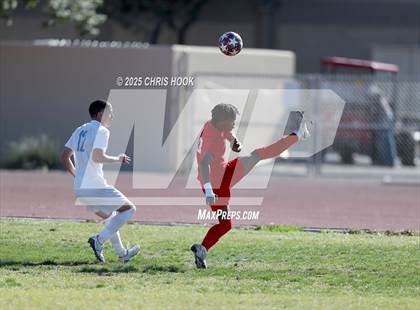 Thumbnail 1 in Mica Mountain vs Tucson High Magnet School (Brandon Bean Soccer Tournament) photogallery.