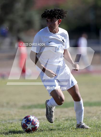 Thumbnail 1 in Mica Mountain vs Tucson High Magnet School (Brandon Bean Soccer Tournament) photogallery.