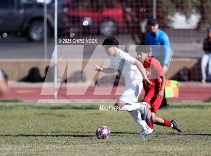 Thumbnail 1 in Mica Mountain vs Tucson High Magnet School (Brandon Bean Soccer Tournament) photogallery.