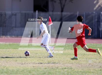 Thumbnail 1 in Mica Mountain vs Tucson High Magnet School (Brandon Bean Soccer Tournament) photogallery.