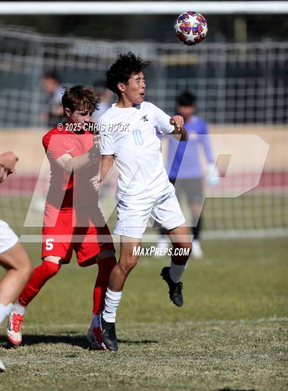 Thumbnail 3 in Mica Mountain vs Tucson High Magnet School (Brandon Bean Soccer Tournament) photogallery.
