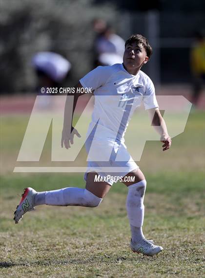Thumbnail 1 in Mica Mountain vs Tucson High Magnet School (Brandon Bean Soccer Tournament) photogallery.
