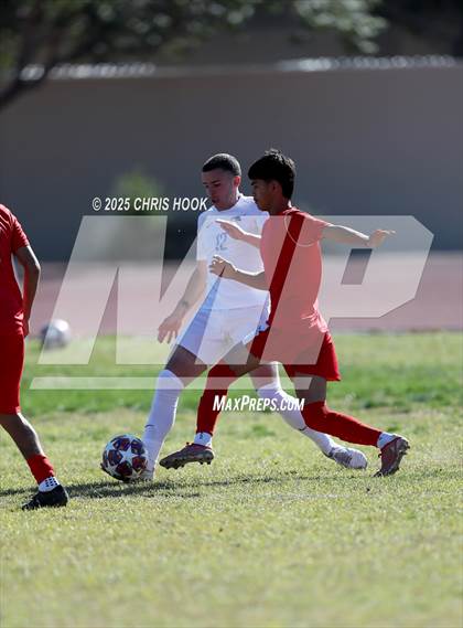 Thumbnail 3 in Mica Mountain vs Tucson High Magnet School (Brandon Bean Soccer Tournament) photogallery.