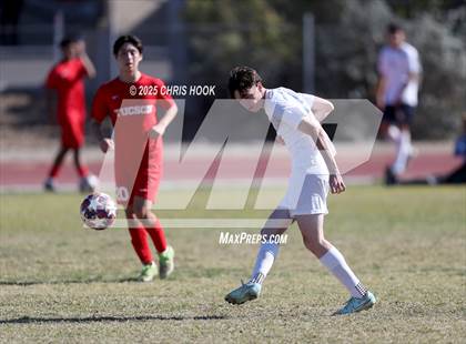 Thumbnail 3 in Mica Mountain vs Tucson High Magnet School (Brandon Bean Soccer Tournament) photogallery.