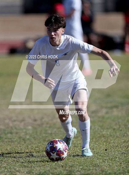 Thumbnail 2 in Mica Mountain vs Tucson High Magnet School (Brandon Bean Soccer Tournament) photogallery.