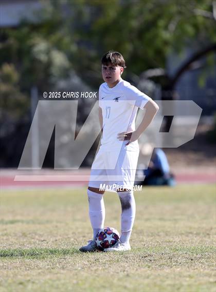 Thumbnail 3 in Mica Mountain vs Tucson High Magnet School (Brandon Bean Soccer Tournament) photogallery.
