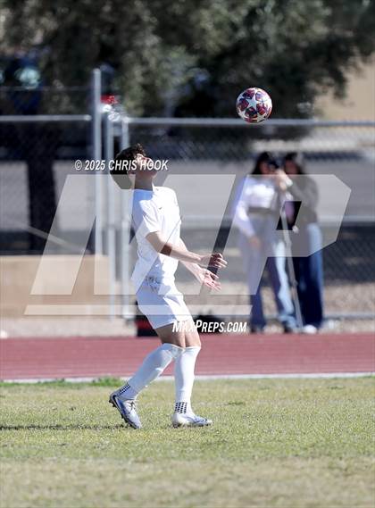 Thumbnail 1 in Mica Mountain vs Tucson High Magnet School (Brandon Bean Soccer Tournament) photogallery.