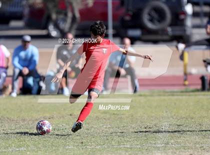 Thumbnail 2 in Mica Mountain vs Tucson High Magnet School (Brandon Bean Soccer Tournament) photogallery.