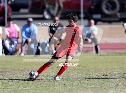 Thumbnail 3 in Mica Mountain vs Tucson High Magnet School (Brandon Bean Soccer Tournament) photogallery.