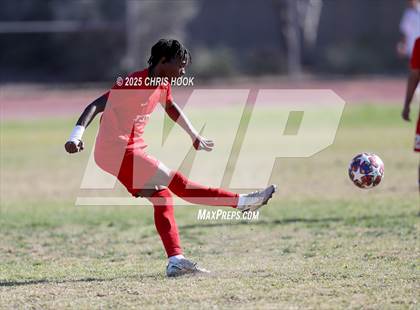 Thumbnail 3 in Mica Mountain vs Tucson High Magnet School (Brandon Bean Soccer Tournament) photogallery.