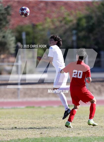 Thumbnail 2 in Mica Mountain vs Tucson High Magnet School (Brandon Bean Soccer Tournament) photogallery.