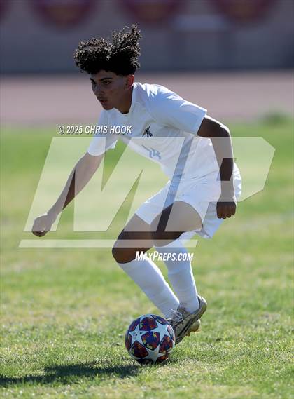 Thumbnail 1 in Mica Mountain vs Tucson High Magnet School (Brandon Bean Soccer Tournament) photogallery.
