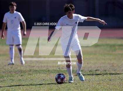 Thumbnail 3 in Mica Mountain vs Tucson High Magnet School (Brandon Bean Soccer Tournament) photogallery.