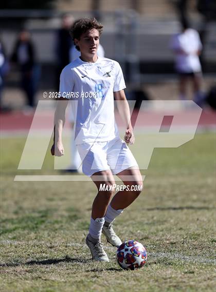 Thumbnail 3 in Mica Mountain vs Tucson High Magnet School (Brandon Bean Soccer Tournament) photogallery.