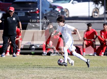 Thumbnail 3 in Mica Mountain vs Tucson High Magnet School (Brandon Bean Soccer Tournament) photogallery.