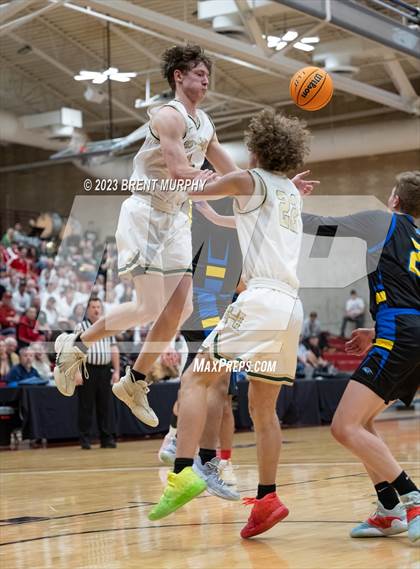 Thumbnail 2 in SkyView Academy vs. Highland (CHSAA 3A Great 8) photogallery.