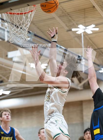 Thumbnail 1 in SkyView Academy vs. Highland (CHSAA 3A Great 8) photogallery.